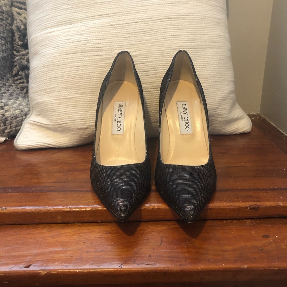 Jimmy Choo black/amber pumps. Worn once